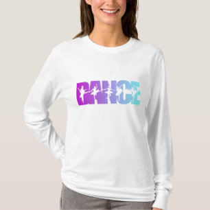 Camiseta Dança com cores dos dançarinos