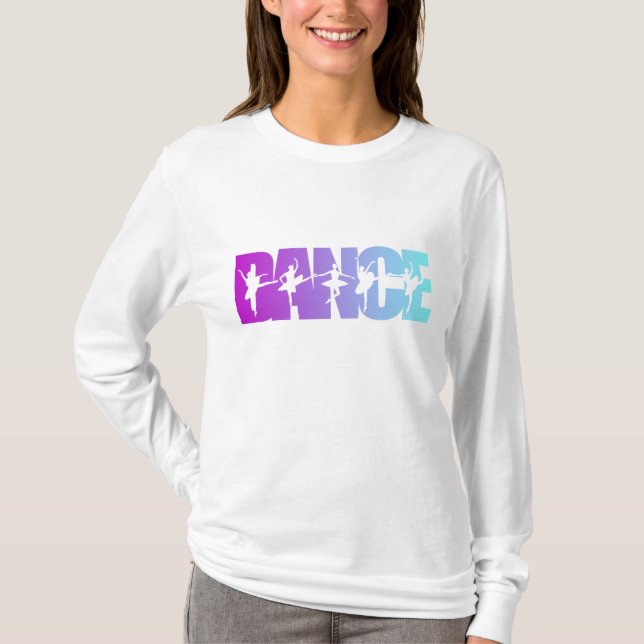 Camiseta Dança com cores dos dançarinos (Frente)