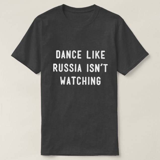 Camiseta Dança como... (Frente do Design)