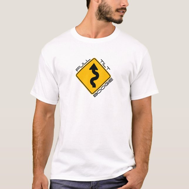 Camiseta Dança completa da inclinação - estrada de (Frente)