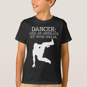 Camiseta Dança Considerando Dançarino de Dançarino Legal