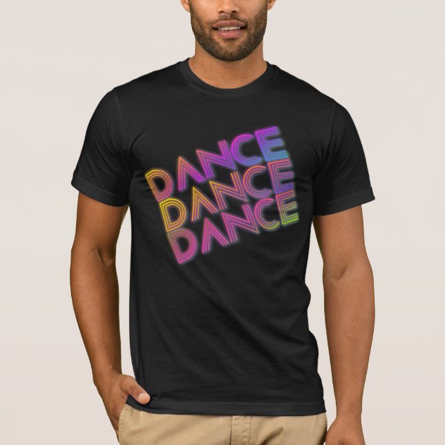 Camiseta dança da dança da dança (Frente)