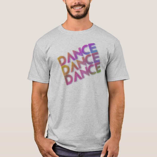 Camiseta dança da dança da dança (Frente)