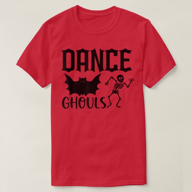 Camiseta Dança da morte Macabre Skeleton 686 (Frente do Design)