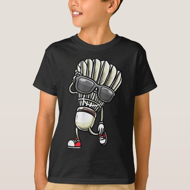 Camiseta Dança da Peteca de Badminton  (Frente)