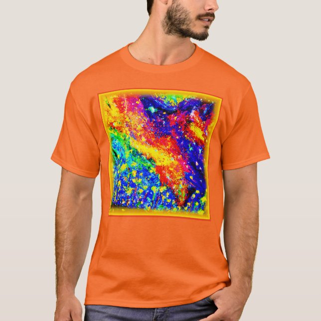 Camiseta Dança da selva no céu. Comprar Agora (Frente)