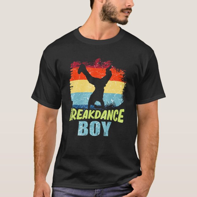 Camiseta Dança Dançando Break Boy 5 (Frente)