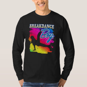 Camiseta Dança Dançando Break Rapaz 8