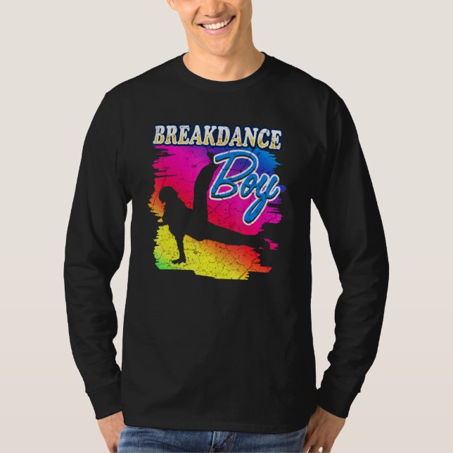 Camiseta Dança Dançando Break Rapaz 8 (Frente)