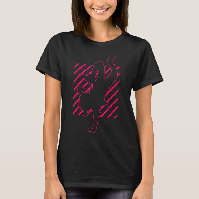 Camiseta Dança Dançando - Rapariga 3 (Frente)