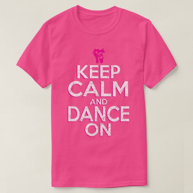 Camiseta Dança de balé (Frente do Design)