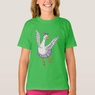 Camiseta Dança de Balé Duck Ballerina