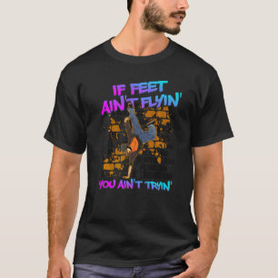 Camiseta Dança De Bip Hop Break Dançarinos Bre