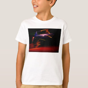 Camiseta dança de carro roxo