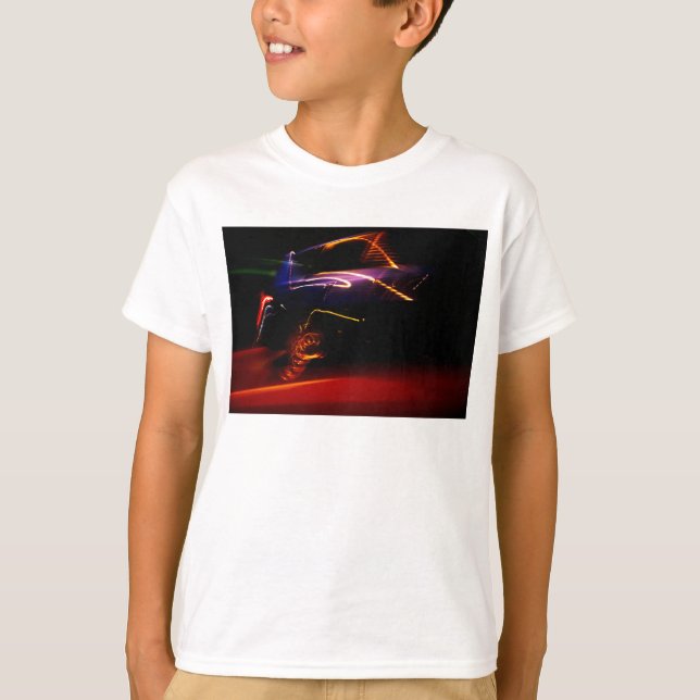Camiseta dança de carro roxo (Frente)