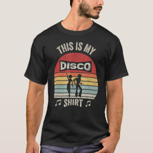 Camiseta Dança de Dança do Partido Disco - Versão Retroativ