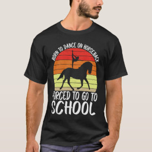 Camiseta Dança de Equitação em Cavalo Saltos de Cavalo 3