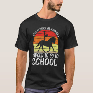 Camiseta Dança de Equitação em Cavalos Ginástica Equestre 1