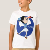 Dança de Evzone do grego com bandeira OPA!