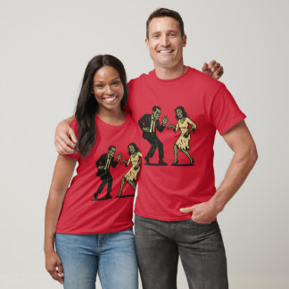 Camiseta Dança de Ficção Zombie