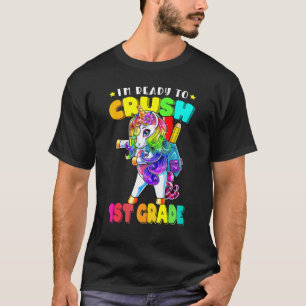 Camiseta Dança De Fio Da Série 1rua Unicorn De Volta Às Men