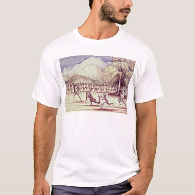 Camiseta Dança de guerra (Frente)