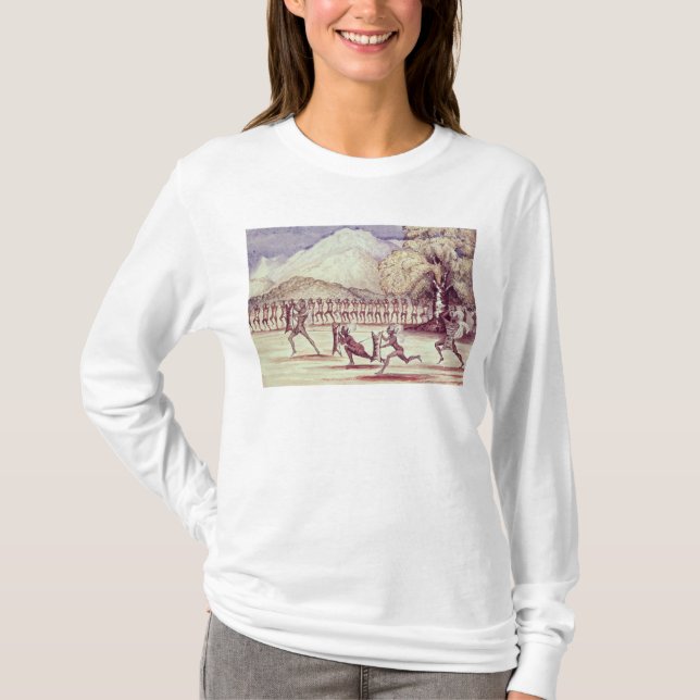 Camiseta Dança de guerra (Frente)