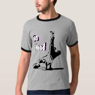 Camiseta Dança de hip hop no capô