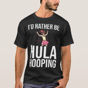 Camiseta Dança de Hula Hoop Treino de Hooping com Peso Inic