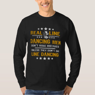 Camiseta Dança de linha Dançarino de linha Dança de linha