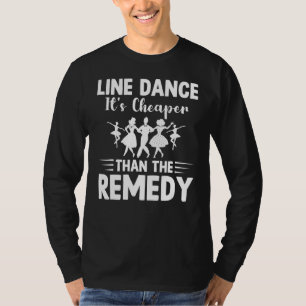Camiseta Dança de linha é mais barato que a linha de resgat