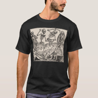 Camiseta Dança, de morto, Dance of macabre/
