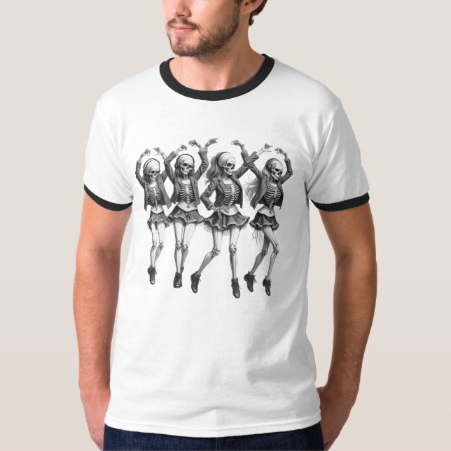 Camiseta Dança de Mulheres Mortais (Frente)