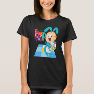 Camiseta Dança De Páscoa Para Salto Feriado Engraçado