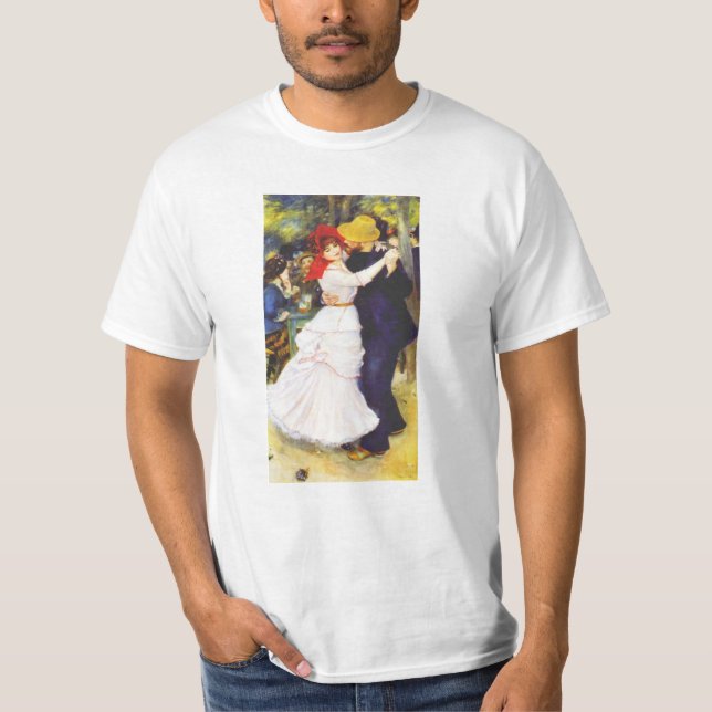 Camiseta Dança de Renoir no t-shirt de Bougival (Frente)