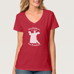 Camiseta Dança de salão de baile: Você executa a maneira