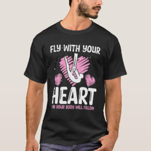 Camiseta Dança de Seda Aérea Ioga Aérea Ginástica Acrobatas