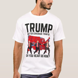 Camiseta Dança De Trump Melhor Cobertura Do Que 5 g Você Po