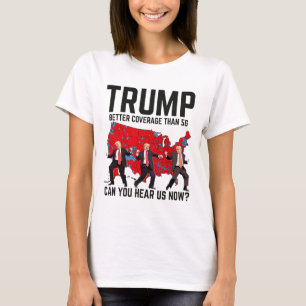 Camiseta Dança De Trump Melhor Cobertura Do Que 5 g Você Po