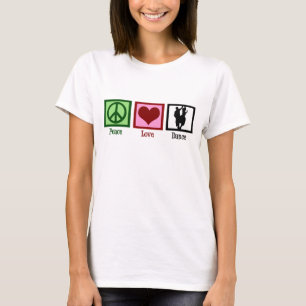 Camiseta Dança do amor da paz