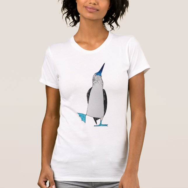 Camiseta Dança do Booby pagado azul (Frente)