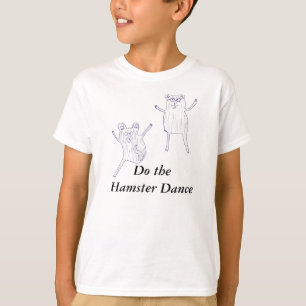 Camiseta dança do hamster,