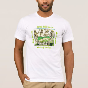 Camiseta Dança do Morto - Camisa-T da Canvas de Bella Básic