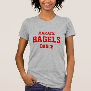 CAMISETA DANÇA DOS BAGELS DO KARATÉ