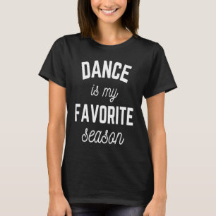 Camiseta Dança é a minha estação favorita de Teatro Linha D