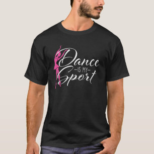 Camiseta Dança É Meu Esporte - Dançarina Balé Ballerina Pli