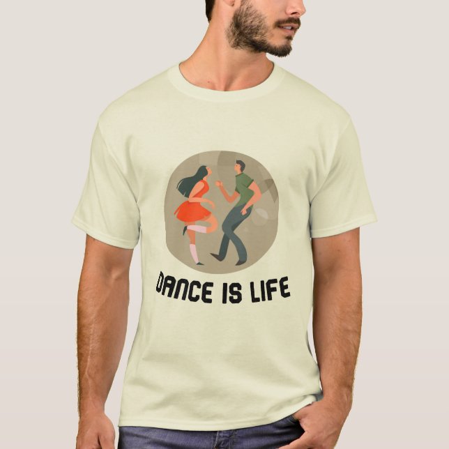 Camiseta dança é vida (Frente)
