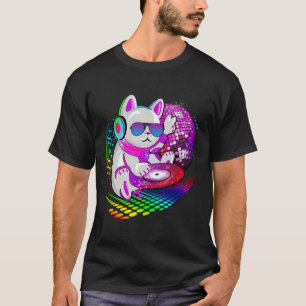 Camiseta Dança Eletrônica Cat Dj