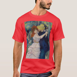 Camiseta Dança em Boudonal por Pierre Auguste Renoir 2
