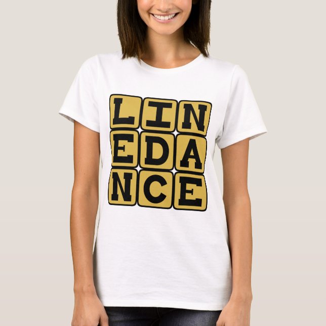 Camiseta Dança em Linha, Dança Coreografada (Frente)